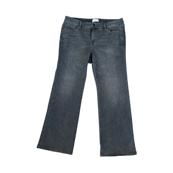 Lane Bryant Gray Mid-Rise Flex Magic Waistband Signature Fit Boot Gray Jeans 18 - Picture 2 of 11